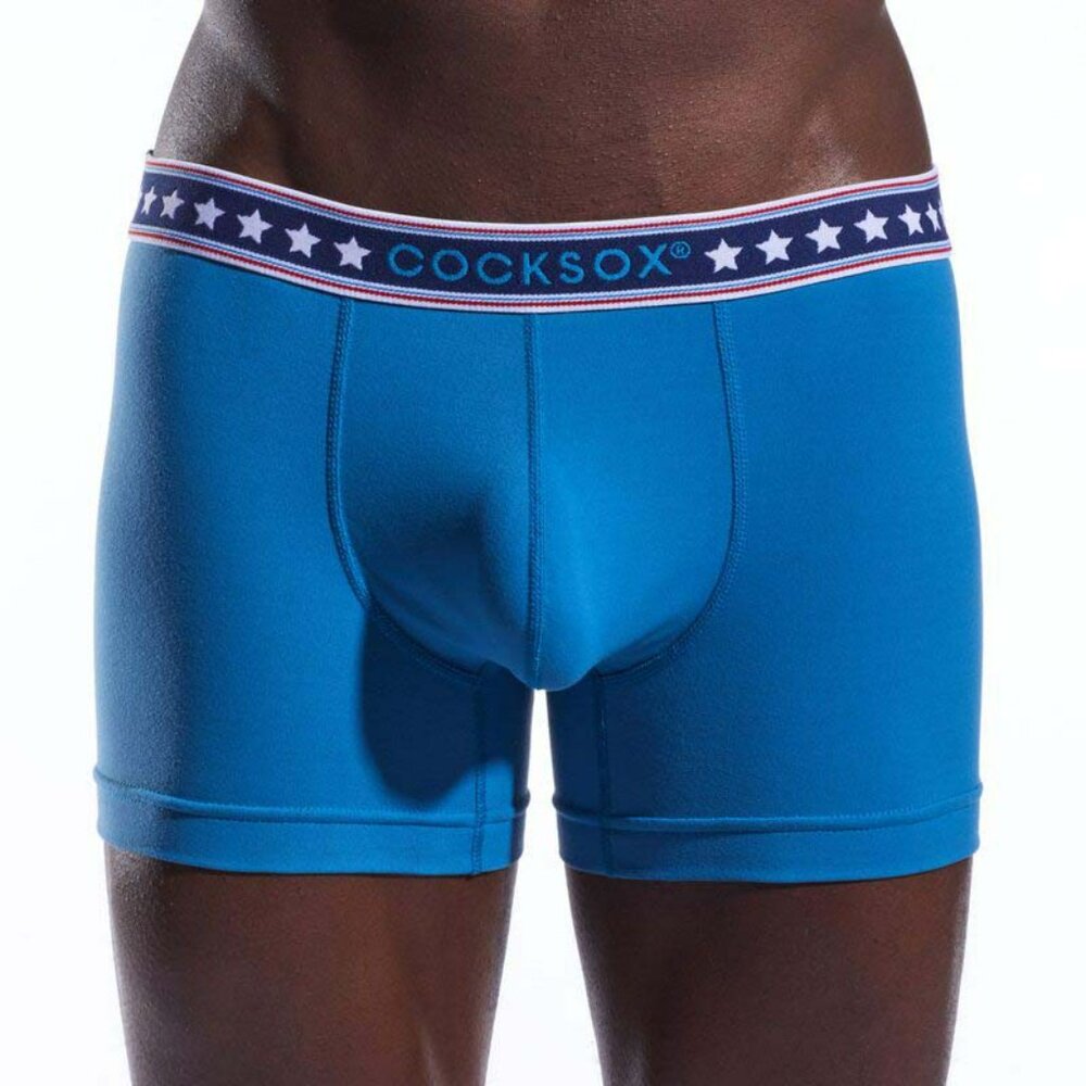 NWT Size Small COCKSOX  CX12 Men's Contour Pouch Boxer Brief – Blue Jean